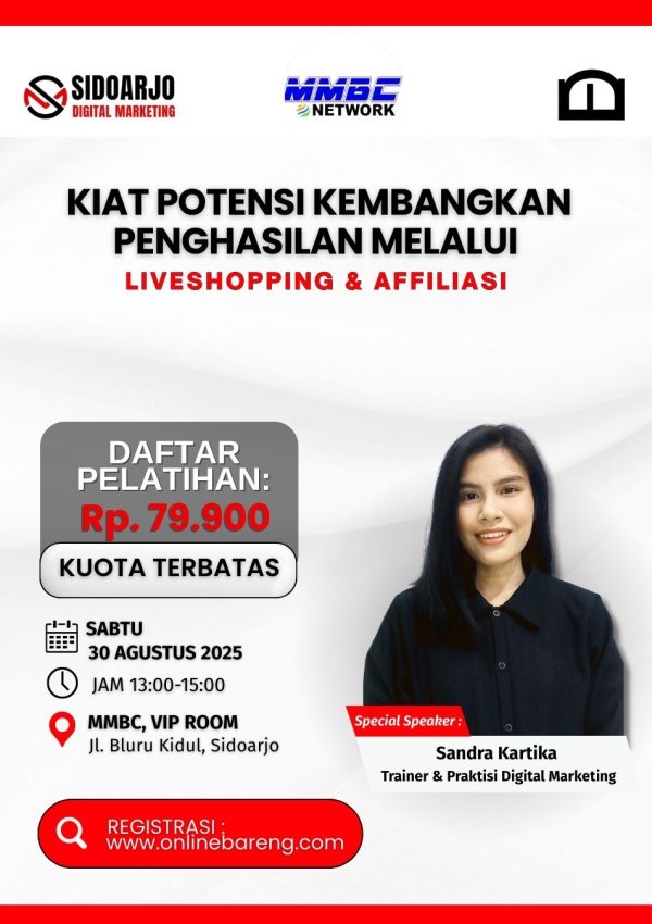 Live Shopping dan Affiliasi