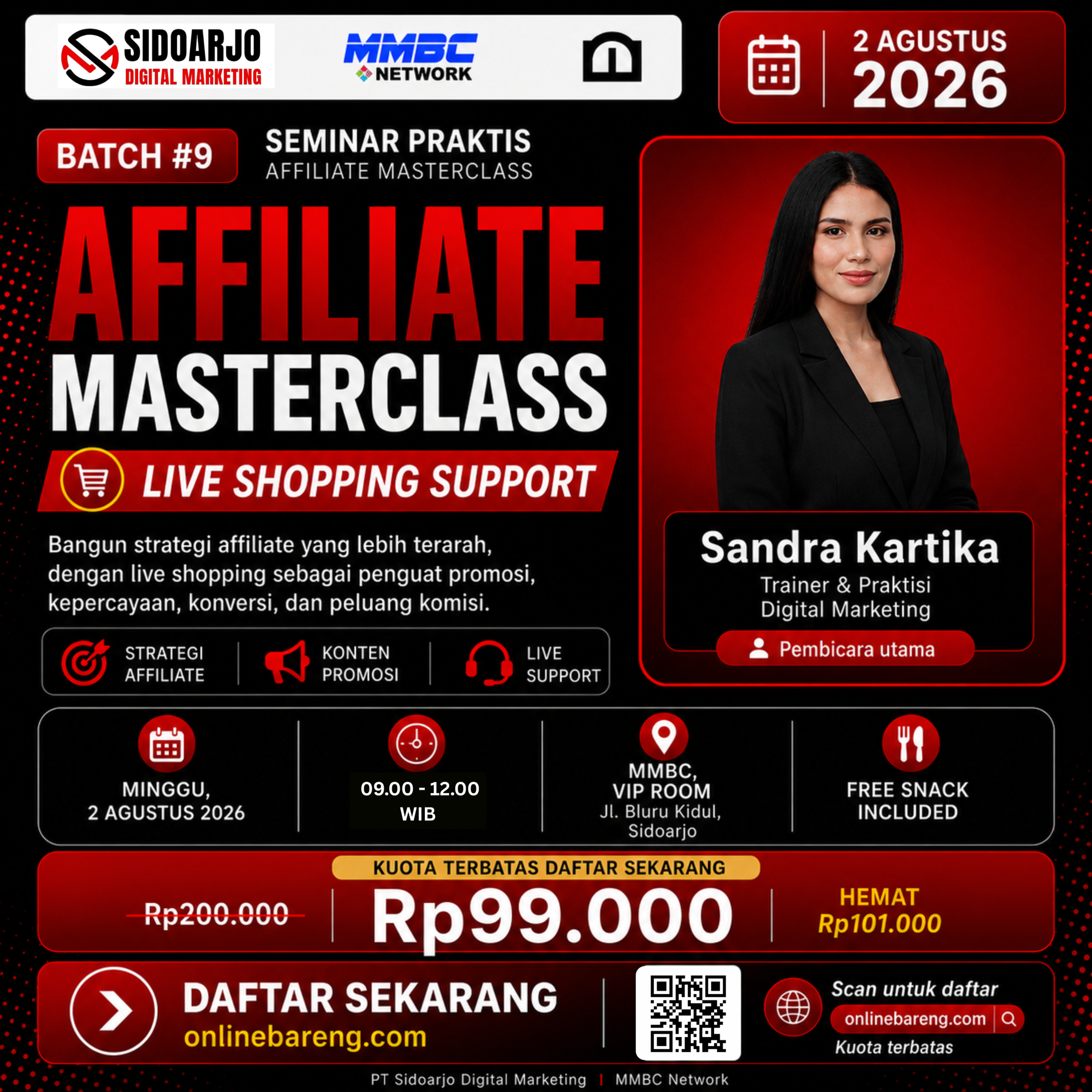 live shopping tiktok sidoarjo digital marketing