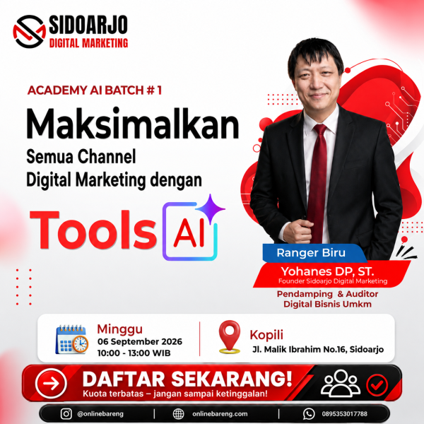 Workshop Artificial Intelligence Batch #1