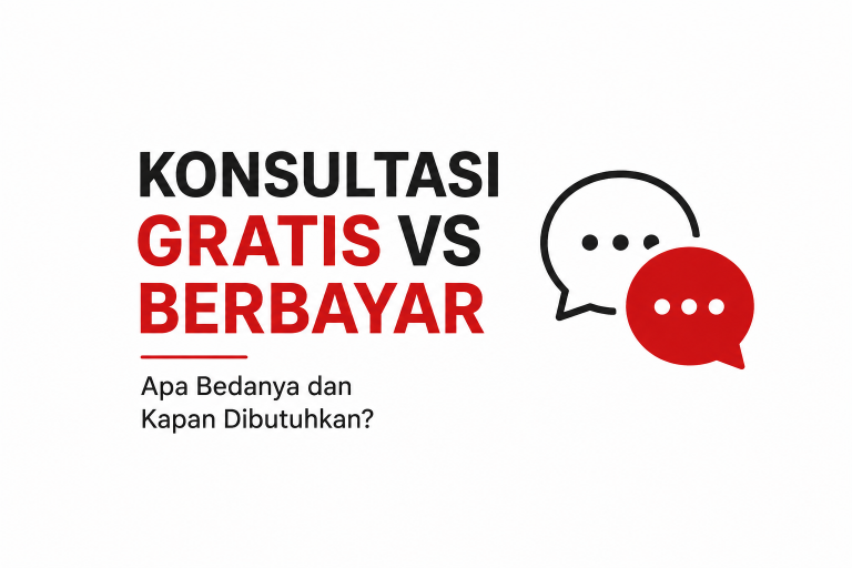 Konsultasi bisnis gratis vs berbayar untuk bisnis