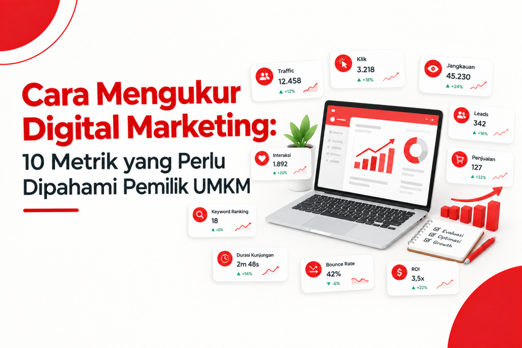 Cara Mengukur Digital Marketing: 10 Metrik yang Perlu Dipahami Pemilik UMKM